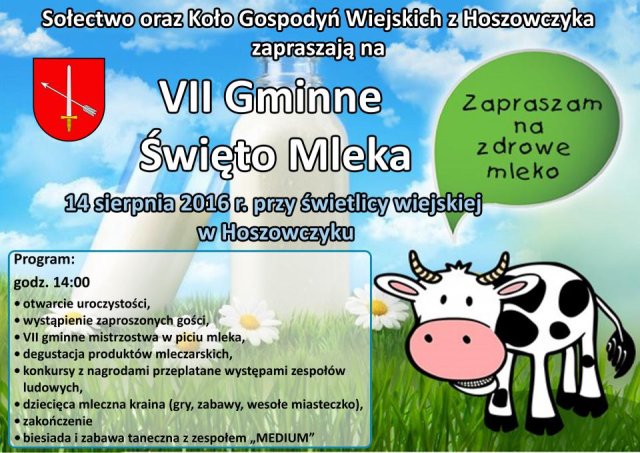 Siódme Gminne Święto Mleka